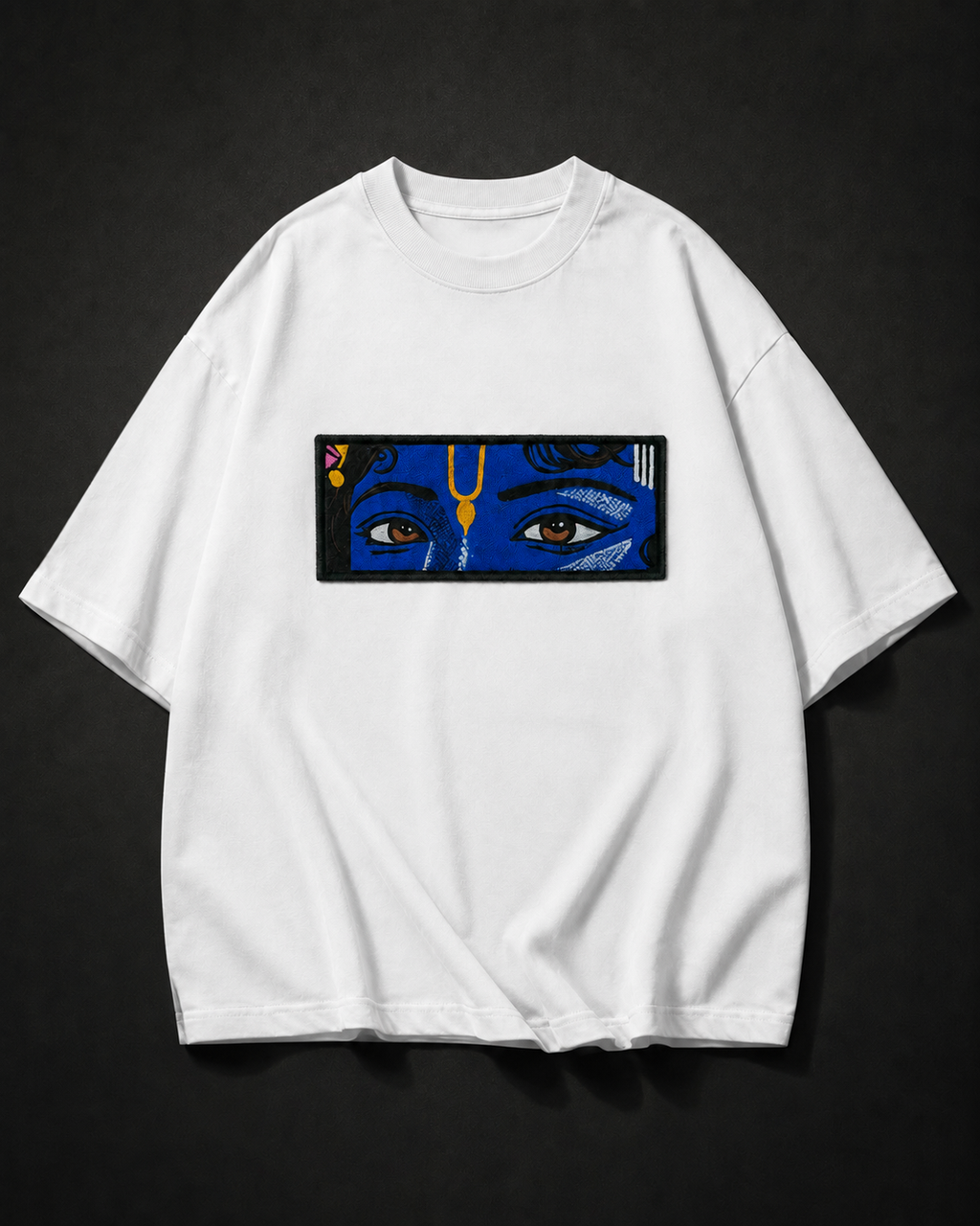 Krishnaji eye Oversize T-shirt